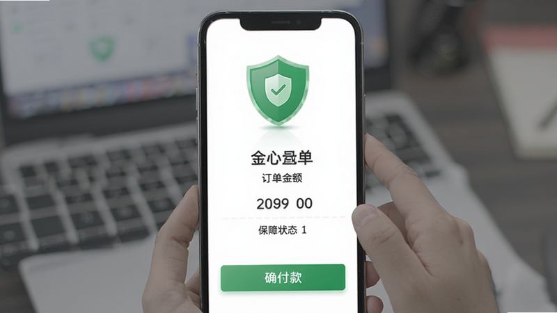 �Ҹ��˽ӵ���APP�İ�ȫ֧�����棬չʾ����������״̬��ȷ�ϸ��ť������Ϊ��ɫ����ͼ�꣬���������أ������࣬���������ɾ�