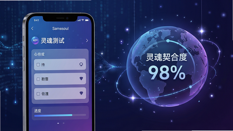 ���壺��Samesoul��APP�����Թ��ܽ��档���֣����Ϊ�ֻ����棬�Ҳ�Ϊ������3D���塰������϶ȡ��������塣�Ű棺����չʾ������ѡ�������������������������ʾ��������϶�98%����������񣺿Ƽ��������ظн�ϣ�����ɫ��Ϊ����ϸ�ڣ���������΢�����������ǹ�������Ч��ͻ����������������ӡ����ʣ�������Ⱦ����Ӱ��η�������ͼ�ɾ��޶���Ԫ�ء�