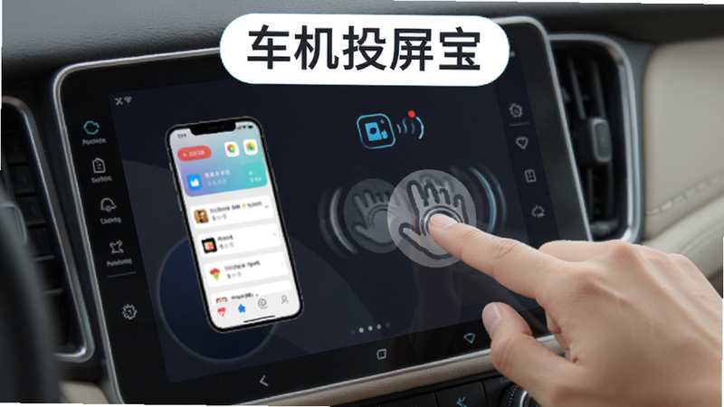 һ��չʾ����Ͷ����˫����ƹ��ܵĲ廭������Ϊ���ڳ����������ϻ�����������Ļ����ʾ�ֻ�Ӧ�ý��棬����Ϊ��д��ͷ������ִ���ϸ�ڰ����������ƺ���Ļ��Ӧ���������������ɾ����޶���Ԫ�أ�ͼƬ�����ֱ�ע������Ͷ������