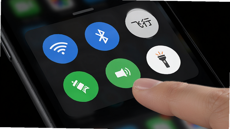 ������������Ĺ���ͼ���ֻ�����չʾ����������壬����WiFi������������ģʽ���ֵ�Ͳ��Բ�ο��ذ�ť���������У��û���ָ�������Ļ������Ϊ��ɫģʽ��ͼ��ɫ���������������࣬����ϸ�壬�޶���Ԫ��