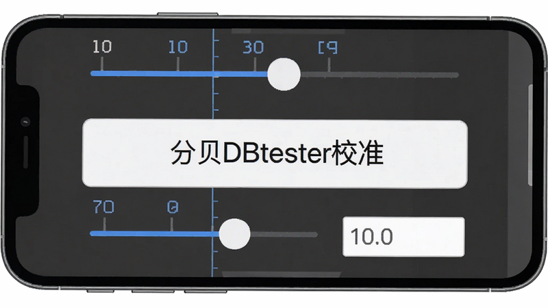 ����Ϊ�ֻ���Ļ��ʾУ׼���棬�л������ͱ�׼ֵ�������Ļ�����С��ֱ�DBtesterУ׼�����������ּ�࣬�Ű���У�����ƽ����ϸ�ڰ�������������ֵ��ǩ�����ʸɾ��޶���Ԫ��