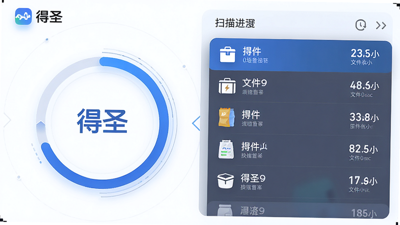 ���壺��ʥApp�����������ܽ��棬��ʾɨ����Ȼ��Ϳ������ļ��б������֣����Ϊ���Ȼ����Ҳ�Ϊ�ļ��������С���Ű棺������������񣺿Ƽ���UI��ϸ�ڣ���ע����ʥ��Ʒ��ɫ�����ʣ����壬�ɾ����޶���Ԫ��