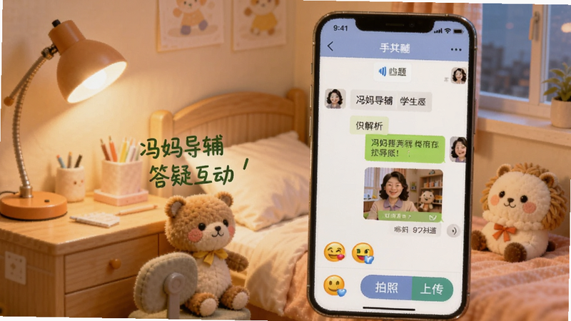 ��������Ϊ���赼�����ɻ������棬�ֻ���Ļ��ʾ���촰�ڣ�ѧ�������������ʦ�ظ�������ͼƬ�������·��п�ݱ���������ϴ���ť������Ϊ��ܰ������ѧϰ�ǣ����ò廭���ɫ����ܰ��ϸ�ڰ���̨�ƺ�ë����ߣ������������ɾ��޶���Ԫ�أ����ֱ�ע�����赼����