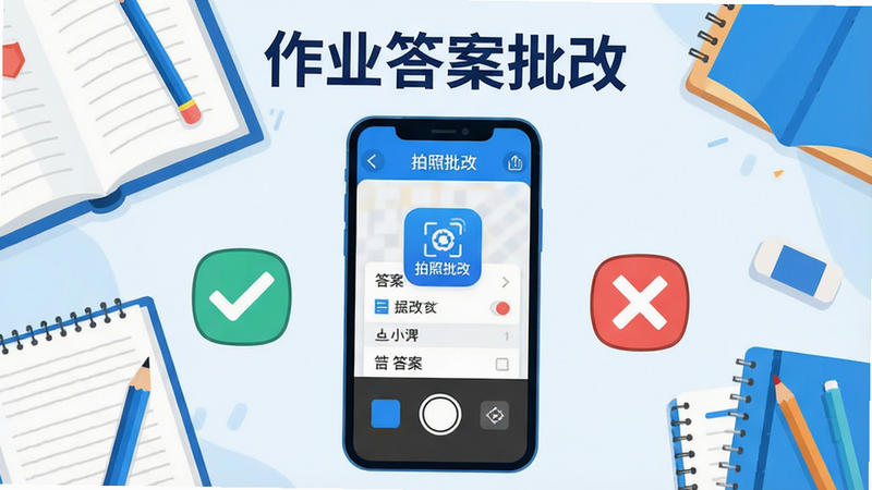 ���壺��ҵ�������������棬�ֻ���Ļ��ʾ����������ҵ�ĳ������Ա��жԹ��ʹ���ͼ�꣬�������鱾���ľߡ����֣��ֻ����У���Χ������ҵ����Ǧ�ʡ���Ƥ��Ԫ�أ��Ϸ��б��⡰��ҵ�����ġ����Ű棺���������ͻ��APPͼ��͹��ܰ�ť����񣺱�ƽ���廭�磬ɫ������������ɫ�Ͱ�ɫΪ����ϸ�ڣ���Ļ���С��������ġ���ť�ʹ��б������ʸ��壬�ɾ��޶���Ԫ�ء�