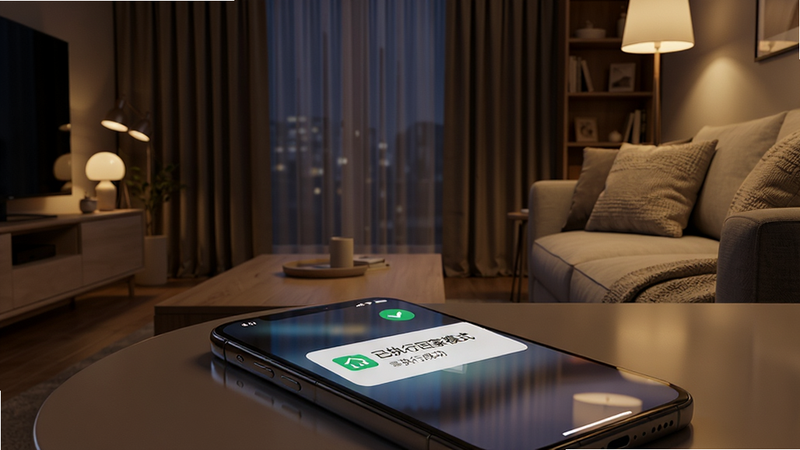 ���壺һ����ܰ�Ŀ���ҹ��ͼ���輸�Ϸ���һ���ֻ�����Ļ������ʾ��С�صĳ���ִ�гɹ�֪ͨ�����������ܵƹ�䰵�������Զ��պϡ����֣��ֻ�λ�ڻ����·�����֮һ�����Ӿ����㼯�����ֻ���Ļ��֪ͨ��Ϣ�ϡ��Ű棺֪ͨ��Ƭ��������Ļ���룬��ʾ����ִ�лؼ�ģʽ����ͼ�꣬��������ϸ�ڷḻ�����дʵ������Ⱦ���ůɫ���ƹ⣬Ӫ�����ʷ�Χ��ϸ�ڣ��ֻ���Ļ����������Ĺ��ߣ����������ʸ���ʵ��ɳ�������������������ʣ�4K���廭�ʣ�������ͣ�����ɾ��޶���Ԫ�ء�