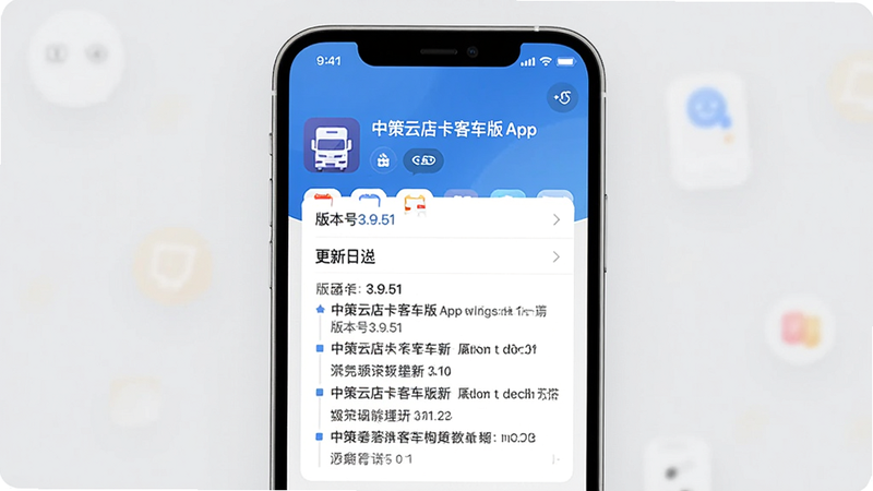 �в��Ƶ꿨�ͳ���App����ҳ�棬��ʾ�汾��3.9.51�͸�����־���������ֻ����棬�����࣬ͻ���������ݣ������������ɾ����޶���Ԫ��