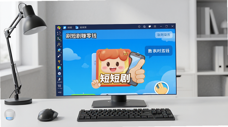 һ�ŵ���������ʾ��׿ģ�������С�ˢ�̾�׬��Ǯ���Ļ��棬ģ�������ھ��У������������Ա������ͼ��̣������Ǽ�Լ�鷿��������дʵ�����ʸ��壬�ɾ��޶���Ԫ��