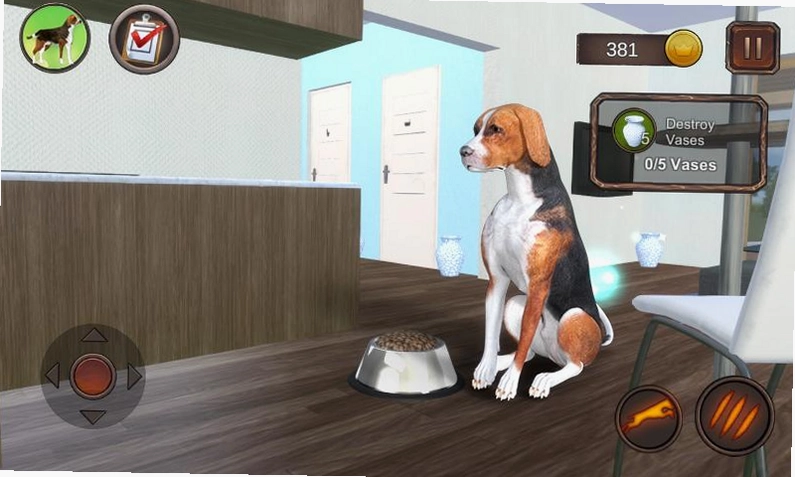 猎犬狗模拟截图0