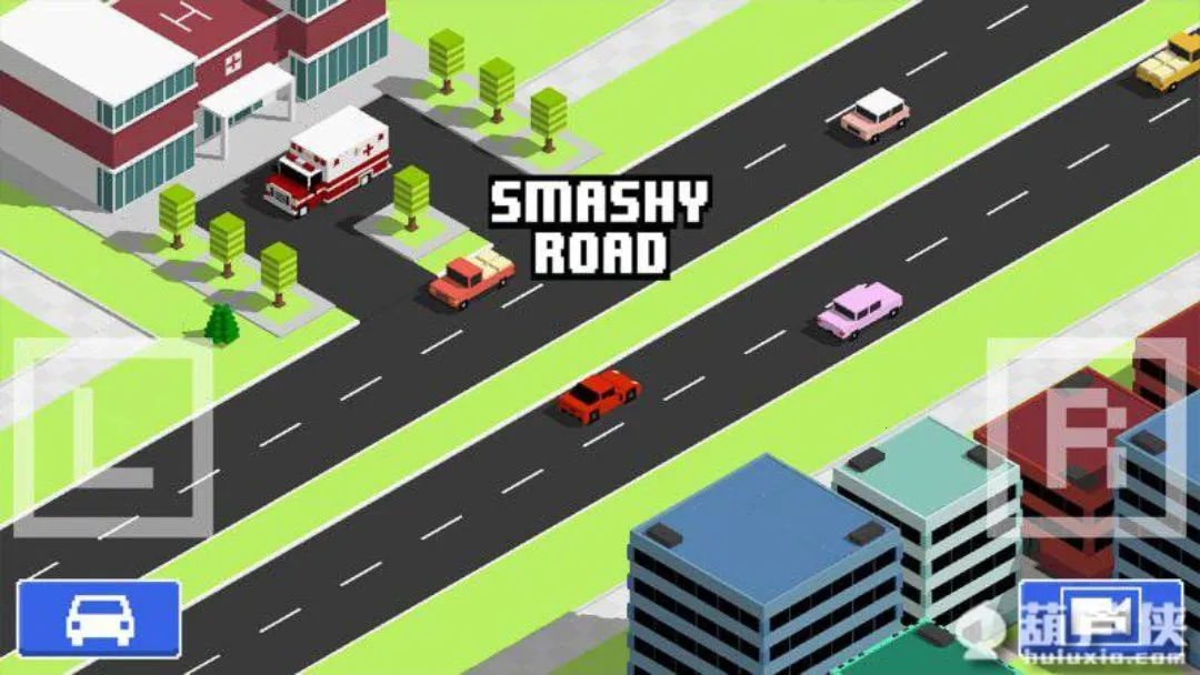 像素公路狂飙MOD菜单版2026最新版本截图1