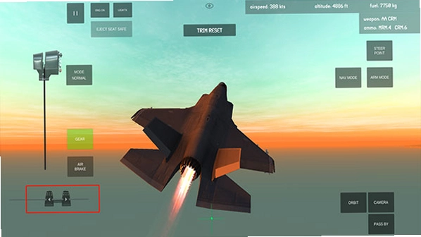 ����ʽս����ģ���� Jet Fighter Simulator��ͼ1