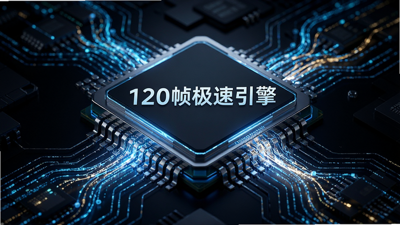 主体为芯片与流光特效结合,布局对称,排版科技感强,风格未来主义,细节为数据流线条,画质超清,干净,无多余元素,文字包含