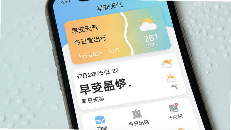 ����Ϊ�ֻ���Ļ���棬��ʾ���簲������APP��ҳ�棬��������������Ϊ����������Ƭ���в�Ϊ�������ʺ���ײ�Ϊ���ܲ˵������Ϊ��ƽ����ƣ�ɫ��������ͣ�ϸ�ھ��£����ʸ��壬�ɾ��޶���Ԫ�أ��������ݣ����簲���������������˳��С�