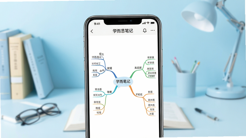 һ��չʾѧ��˼�ʼ�APP�������ͼ��ͼƬ������Ϊ�ֻ���Ļ��ʾ�Žṹ����˼ά��ͼ�ʼǣ�����Ϊ�ɾ���ǳ��ɫѧϰ�����������������Ű����룬����Լ�ִ���ϸ�ڷḻ�����ʸ��壬�ɾ��޶���Ԫ�أ����ְ���
