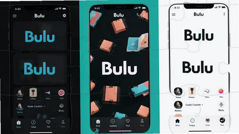 չʾBuluӦ�ö��������л�Ч����ƴͼ�����Ϊ��ɫģʽ���Ҳ�Ϊǳɫģʽ���м����Զ����ֽ���棬���н����������ʾ