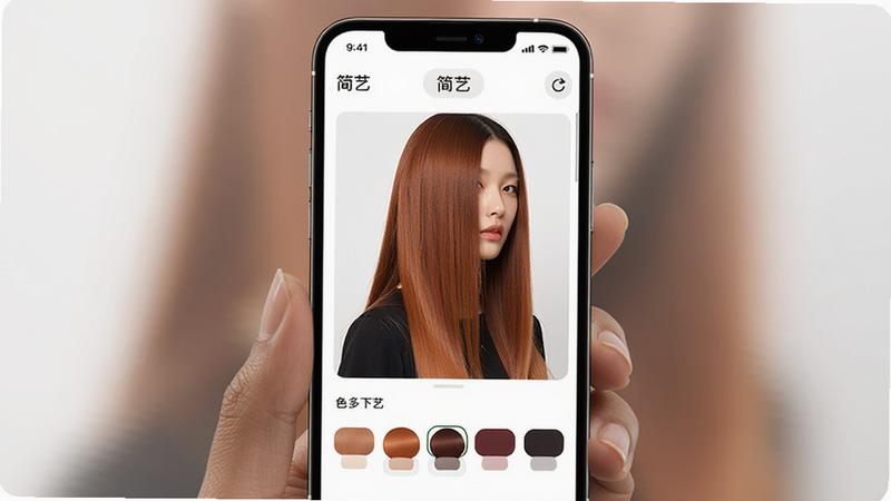 �ֻ���Ļչʾ�����ա�App��ɫ�ʵ�����壬��Ļ�����ǳ���ģ�أ���ɫ���ֽ����ͭ��ɫ���·���һ��ɫ����ѡ�񣬽�����Ƽ��򣬰׵׺��֣������׶������壬�ɾ�����ˮӡ