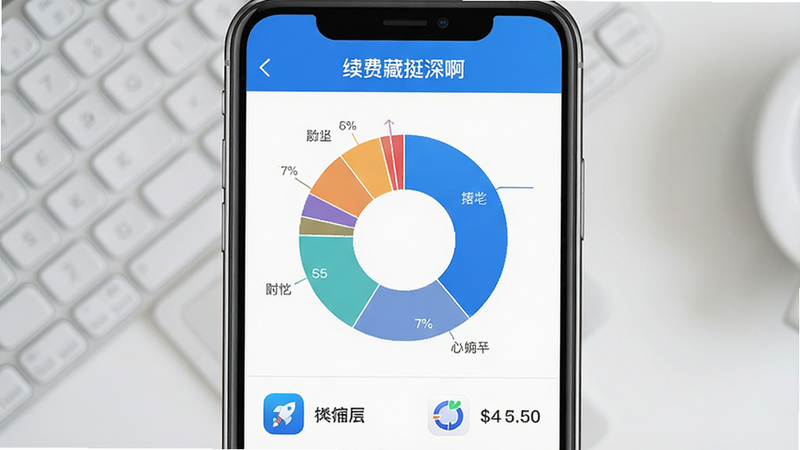 ����һ�����ݿ��ӻ�ͼ�����棬����Ϊ�ֻ���Ļ����ʾ��״ͼ���б�����״ͼ���ֲ�ͬ��ɫ�����������ͬ����б��а��������Ӧ��ͼ��ͽ���������ˣ���ɫ������������磬���֡����Ѳ�ͦ����ڶ������������������룬�����������޸���Ԫ��