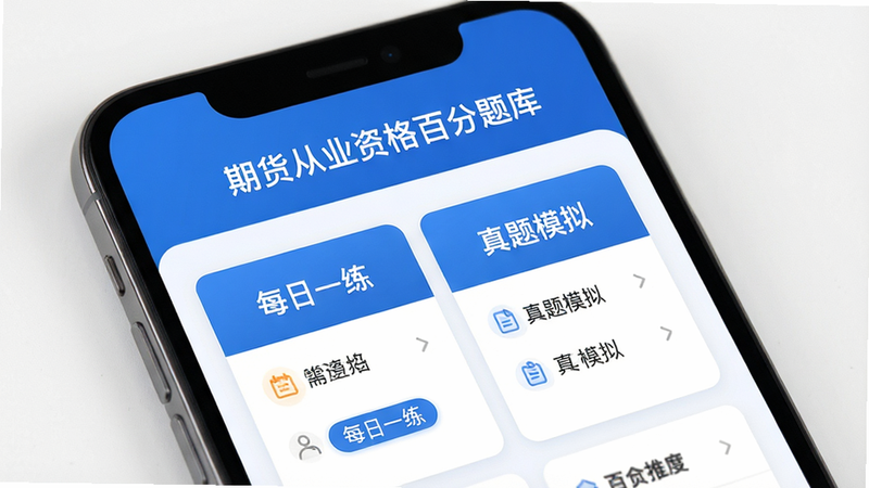 ����Ϊ�ֻ���Ļ���棬��ʾ���ڻ���ҵ�ʸ�ٷ���⡱APP��ҳ������������������ʾ�������ƣ��м�Ϊ��ÿ��һ�����͡�����ģ�⡱ģ�飬�Ű����࣬����Լ��������ɫ����ϸ�ڷḻ�����ʸ��壬�ɾ��޶���Ԫ��
