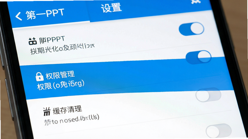����Ϊ�ֻ���Ļ���棬��ʾ��һPPT������ҳ�棬����Ϊ�б�ʽ��������ʾ��Ȩ�޹������롰����������ѡ��Ű�����������ƽ����ϸ�ڰ������ذ�ť��˵�����֣����ʸ��壬�ɾ����޶���Ԫ�أ������������á���һPPT���������á�