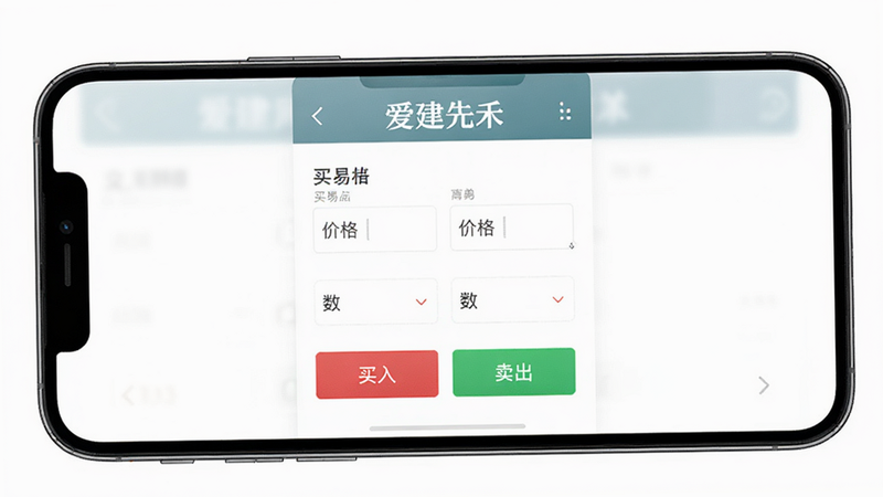 主体为手机屏幕,显示
