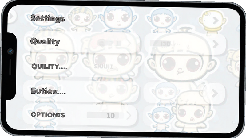 ����ΪSlendytubbies 3 Re-Ignition Mobile��Ϸ���ý��棬����Ϊ�б�ʽ�˵����Ű����������Ϊ��ƽ����ƣ�ϸ����ʾ���ʺ���Чѡ����ʸ��壬�ɾ����޶���Ԫ�أ����ְ���