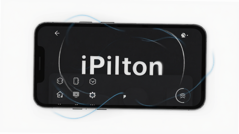 ����ΪiPilton��׿Ӧ�ý���չʾ�����ֳ��ּ�����������ɫ���������ɫ����ͼ�꣬�Ű��������򣬷���ִ��Ƽ��У�ϸ�ڴ����������Ľ�������Ч�������ʸ��壬�ɾ����޶���Ԫ�أ�����