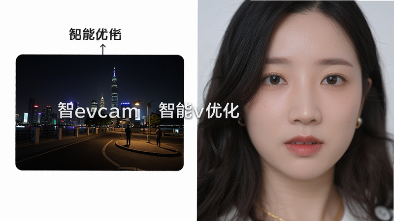 �����Ա�չʾ Kevcam �ڲ�ͬ�����µ�����Ч�������Ϊҹ�����Ҳ�Ϊ���񣬻�������������ɫ�����ޣ���ע����