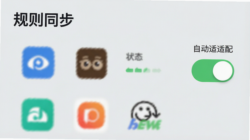 �ֻ�Ӧ�ý���ʾ��ͼ������Ϊ������ͬ����������չʾ���ƽ̨Logo��ģ������������Ӧ�Ĺ������״̬���Ҳ��С��Զ����䡱���ش��ڿ���״̬������Ϊǳ��ɫ��ͼ���������ִ���Լ��񣬸���ϸ�ڣ������ָ���