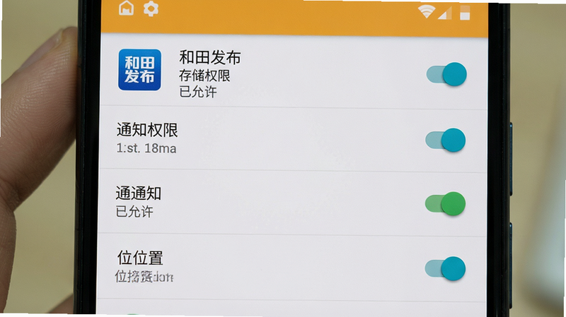 ���壺�ֻ����ý���չʾӦ��Ȩ�޹��������֣��б���ʽ��ʾ