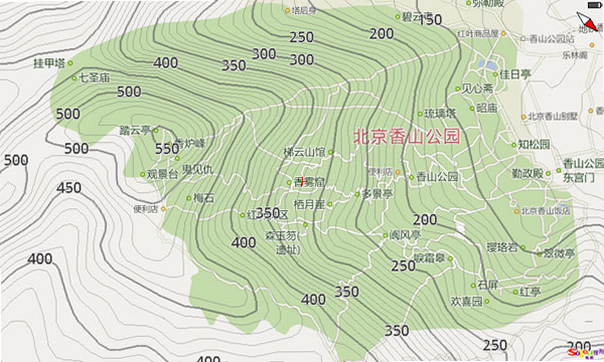 乐图 安卓版 户外轨迹地图 界面截图