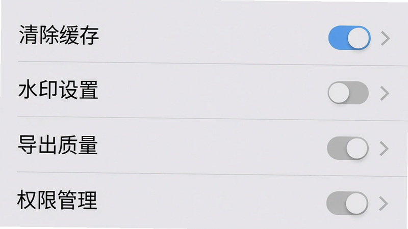 ����Ϊ�ֻ���ƬƴͼApp�����ý��棬����Ϊ�б���ʽ����ʾ