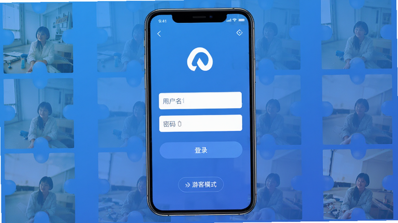 ����Ϊ�ֻ���ƬƴͼApp�ĵ�¼���棬���־��У���ʾLogo���û������������������