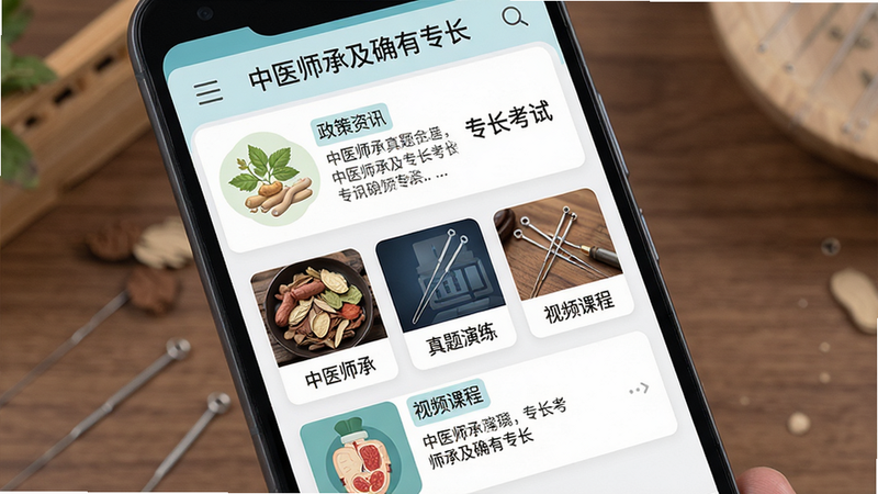 ����Ϊ��׿�ֻ���Ļ���棬��ʾ����ҽʦ�м�ȷ��ר����APP��ҳ������������Ϊ������Ѷ��������������Ƶ�γ�����ģ�飬�Ű������ִ�������Լרҵ��ϸ��չʾ��ҽԪ��ͼ�����ҩ�����룬���ֱ�ע����ҽʦ�С���ר�����ԡ������ʸ��壬�ɾ��޶���Ԫ��