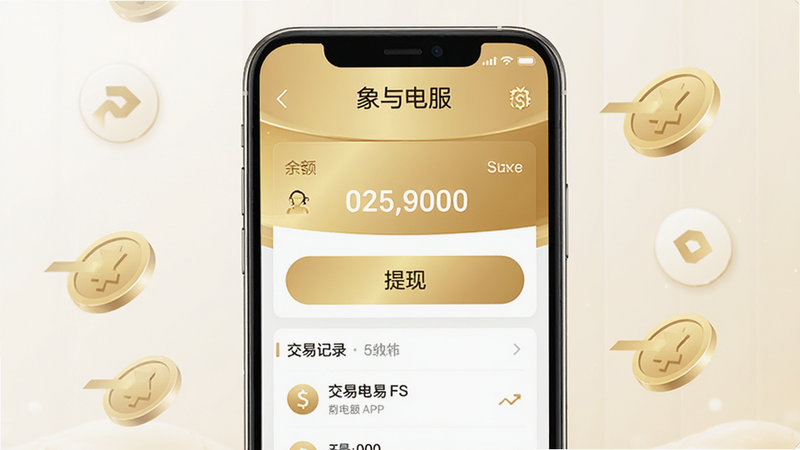 ����Ϊ�ֻ�Ǯ�����棬��ʾ������APP�����ֹ��ܣ����ְ��������ʾ�����ְ�ť�����׼�¼������ɫ���ɫ��ϸ��չʾӲ�����ͷͼ�꣬���ʸߣ��ɾ����޶���Ԫ�أ��������ݣ�