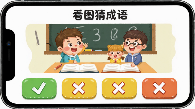 ����Ϊ������棬��ʾһ����ͼ�³������Ŀ��ͼƬ�·����ĸ�ѡ�ť�����ֽ��գ��Ű�����ƶ���Ĵָ�������������ã�ϸ�ڰ�����ɫ�Թ��ͺ�ɫ���ͼ�꣬���ʾ��£��ɾ����޶���Ԫ��