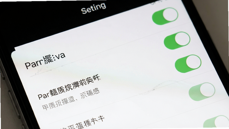 主体为手机设置界面截图,布局为列表形式,背景为白色,排版清晰,风格为系统UI风,细节展示权限开关状态,画质清晰,干净,无多余元素