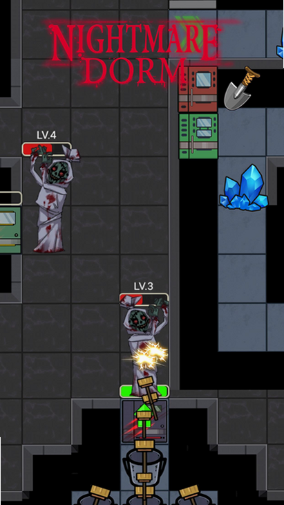 Nightmare Room Defense 安卓版 游戏地图布局