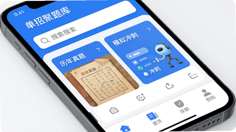 ����Ϊ�ֻ���Ļ����ʾ�����о���⡱APP���棬��������������Ϊ���������в�չʾ���������⡱�롰ģ���̡�ģ�飬�ײ�Ϊ������������ִ���Լ��������ɫ��ϸ�����������ʸ��壬�ɾ��޶���Ԫ��