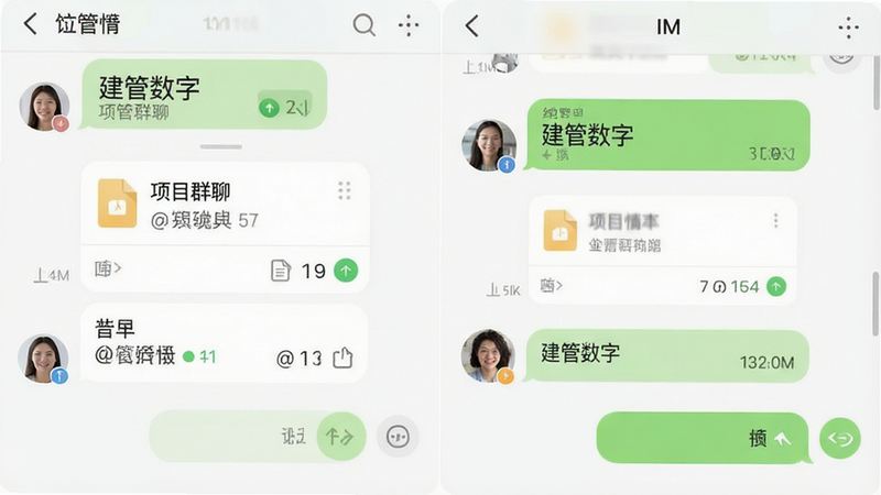 ����Ϊ����Э��������棬����Ϊ����IM�Ի�������ʽ���Ű����ҷ�����������¼���ɫ������ϸ�ڰ����Ѷ���ִ���ļ���Ƭ��@�ἰ���ܣ�����������������ʾΪ