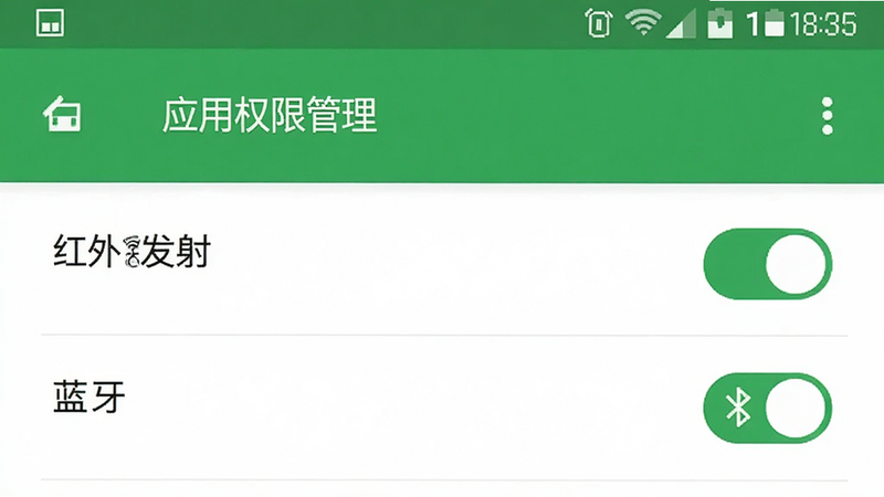 生成一张手机设置界面的示意图,显示
