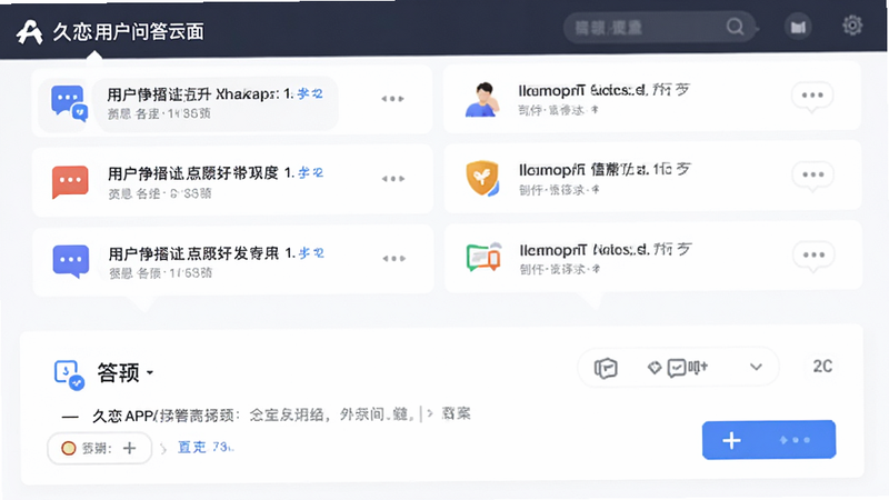 ����Ϊ����APP�û��ʴ����ʾ��ͼ������Ϊ���½ṹ���Ϸ���ʾ�����б����·���ʾ�������Ű��������򣬷��Ϊ��Լ����磬ϸ�ڴ����ֶԻ�������ͼ�꣬������������ɫ�����廭�ʣ��޶���װ�Σ���������