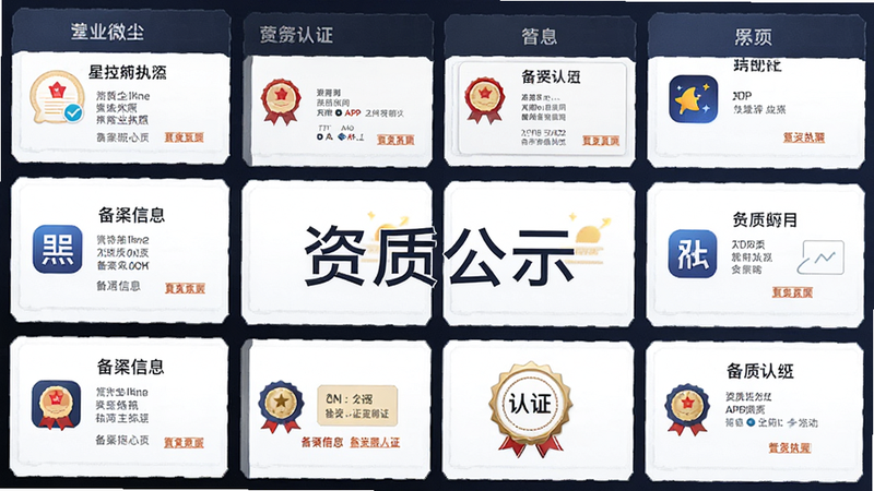 ����Ϊ�ǿ�΢��APP��������֤չʾҳ������Ϊ֤����Ƭʽ���У��Ű����룬���Ϊ��������磬ϸ�ڰ���Ӫҵִ��ͼ�ꡢ������Ϣʾ�⼰��֤���£����ʸ��壬�ɾ�������Ԫ�أ����ֱ�ע�����ʹ�ʾ��
