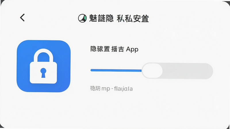 չʾ����APP����˽����ҳ�棬ͼ������������Ϊ��ɫ�����������ͼ���ʾ��ȫ���Ҳ��л��˱�ʾ��˽���ƣ�����ƽ�����ɾ���࣬�������ȣ�������ˮӡ
