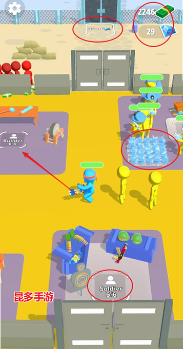 ZombieAttack ��׿�� ��Ϸ��ɫ���Ա�