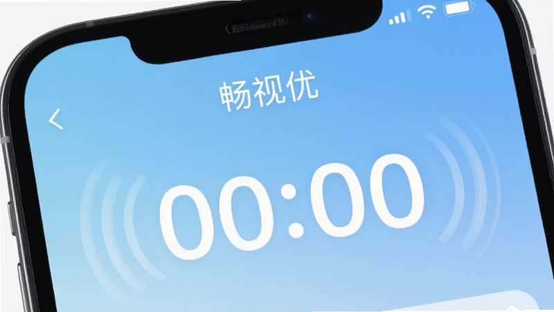 �ֻ���Ļ��д����ʾ�������š�APP�ڵĶ�ʱ���ѽ��棬����Ϊ����ɫ���䣬�м��д�����ֵ���ʱ�������������Ű���������Ƽ��У�ϸ�ڰ����𶯲���Ч�������������������ұ���