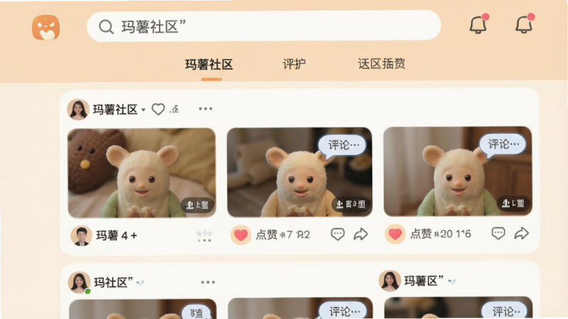 ����Ϊ����App������ҳ���棬����Ϊ��Ϣ����ʽ������Ϊ�������뵼�����·�Ϊ��Ƶ��Ƭ�б��������ܰ�Ѻã�ǳɫ��������ϸ��չʾ�û�ͷ�񡢵��������������ݣ�������ͣ��ɾ��޶���Ԫ�أ����֡�����������������