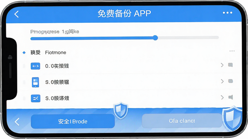 ����Ϊ΢�����ֻ���ѱ���APP��UI�����ͼ������������������ʾ�������ƣ��м�չʾ���ݽ��������ļ��б����ײ��в�����ť������Լ�Ƽ�����ϸ�ڴ��ж���ͼ��������ȫ�����ʸ��壬�ɾ��޶���Ԫ��
