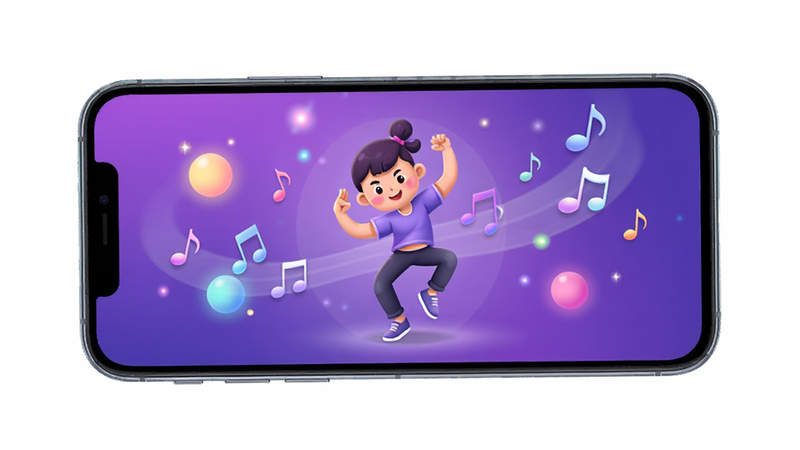 MoveShotӦ�ý���ȫ��չʾ������Ϊ�ֻ���Ļ����Ļ������ʾһ����ͨ�����������赸����������Ϊ�λ���ɫ���䣬����Ư���Ų�ɫ��ߺ����������־��У��Ű�����������ִ��Ƽ��У�ϸ�ڷḻ�����廭�ʣ��ɾ��޶���Ԫ��