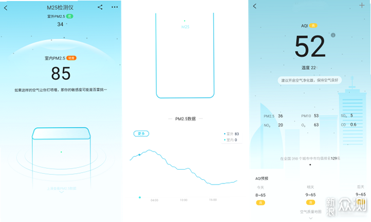 352Life 安卓版 界面截图 空气质量监测