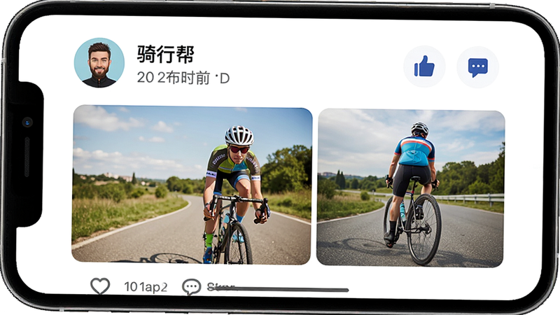 ���а�App��������̳���棬��ʾ�û�ͷ���ǳơ�����ʱ�估ͼ�����ݣ��������޺�����ͼ�꣬����罻����ϸ����ʵ�����ʸ��壬�ɾ��޶���Ԫ��