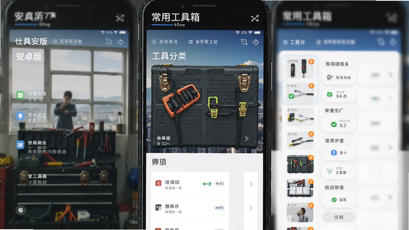 常用工具箱 安卓版 工具分类 界面展示
